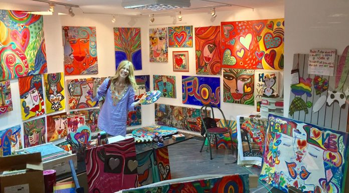 El Happy Art de Pato Gil Villalobos pasa el verano en el Punta Shopping