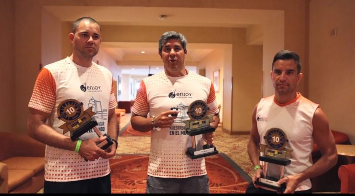 Enjoy Team en el podio del IRONMAN 70.3