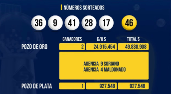 5 de oro en Maldonado